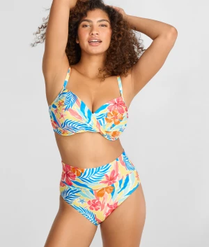 Printed Crossroads Underwire Bikini Top