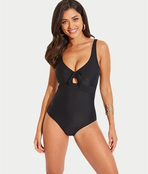 Bow Front Underwire One-Piece