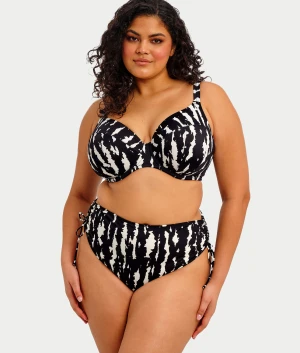 Plus Size Echo Shell Plunge Bikini Top