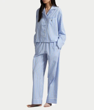 Woven Stripe Pajama Set