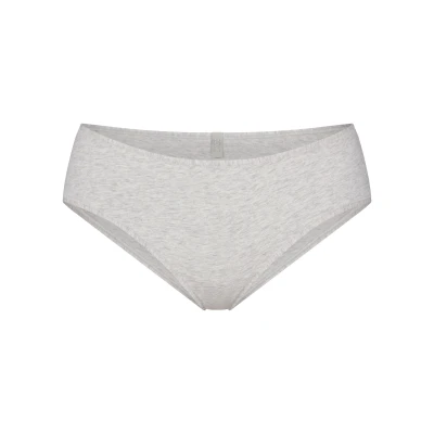 EVERYDAY COTTON HIPSTER | LIGHT HEATHER GREY