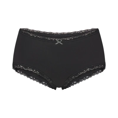LIGHTWEIGHT COTTON LACE BOY SHORT | SOOT