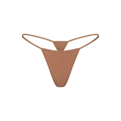 EVERYDAY COTTON STRING THONG | SIENNA HEATHER