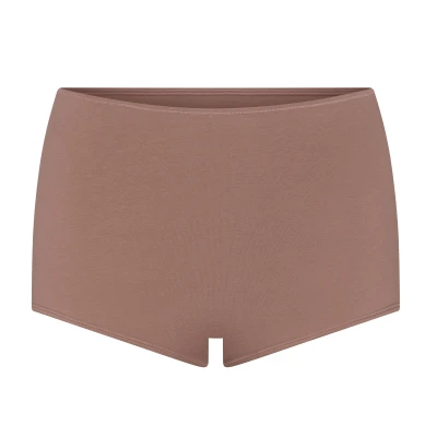 PERIOD PANTIES BOY SHORT | UMBER