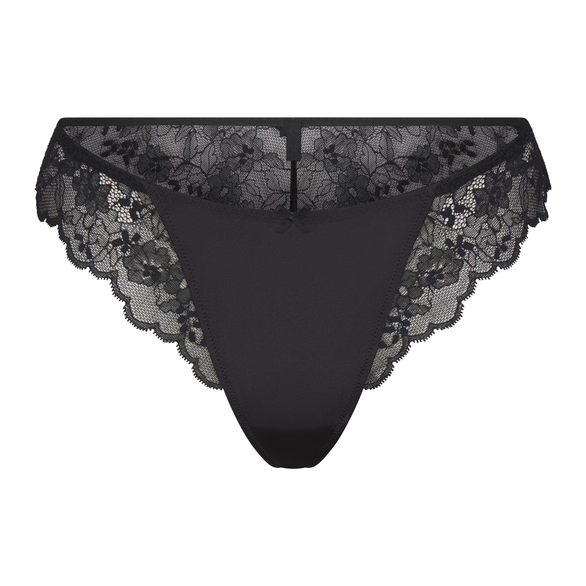 SKIMS LACE BIKINI | ONYX