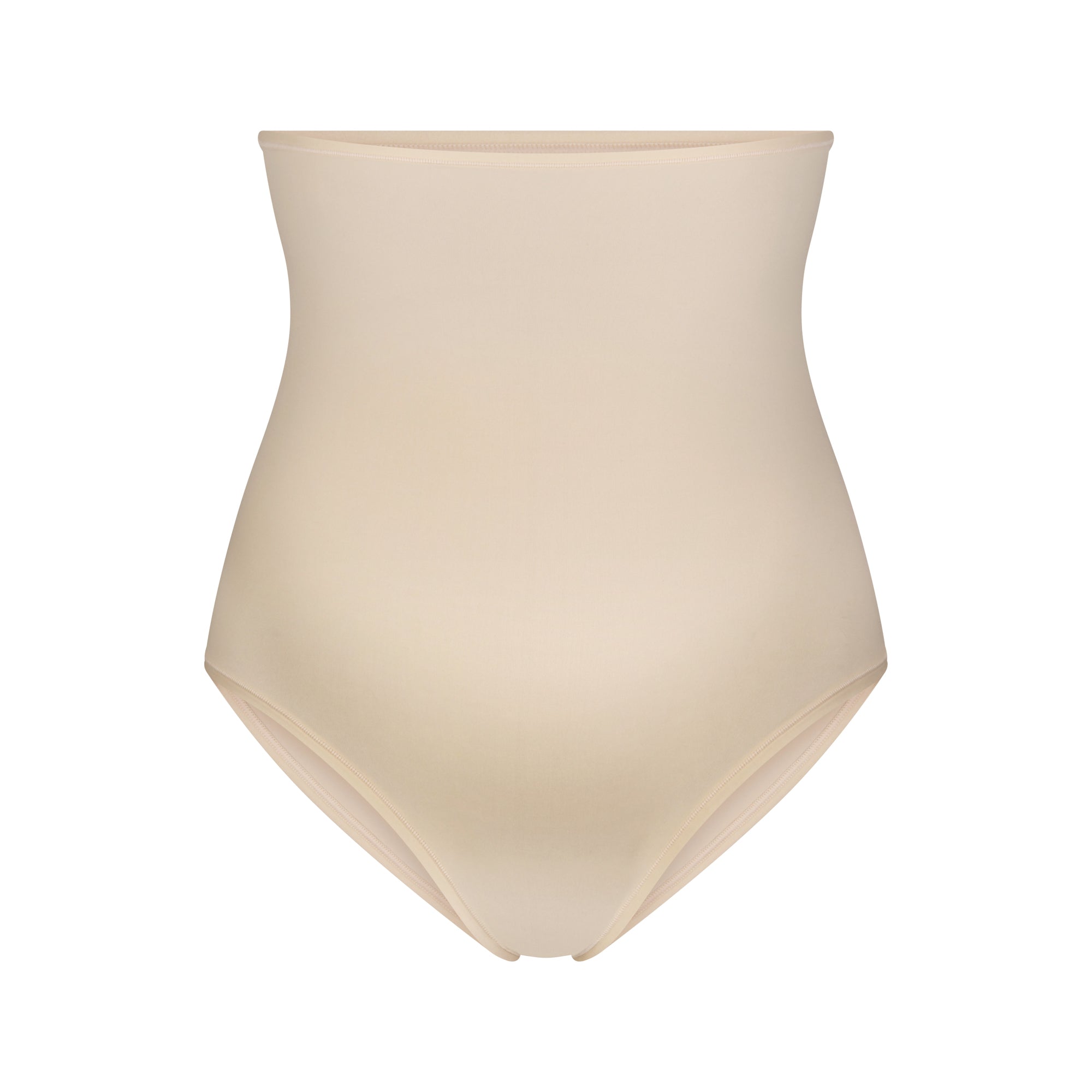 FITS EVERYBODY MATERNITY HIGH-WAISTED BRIEF | SAND