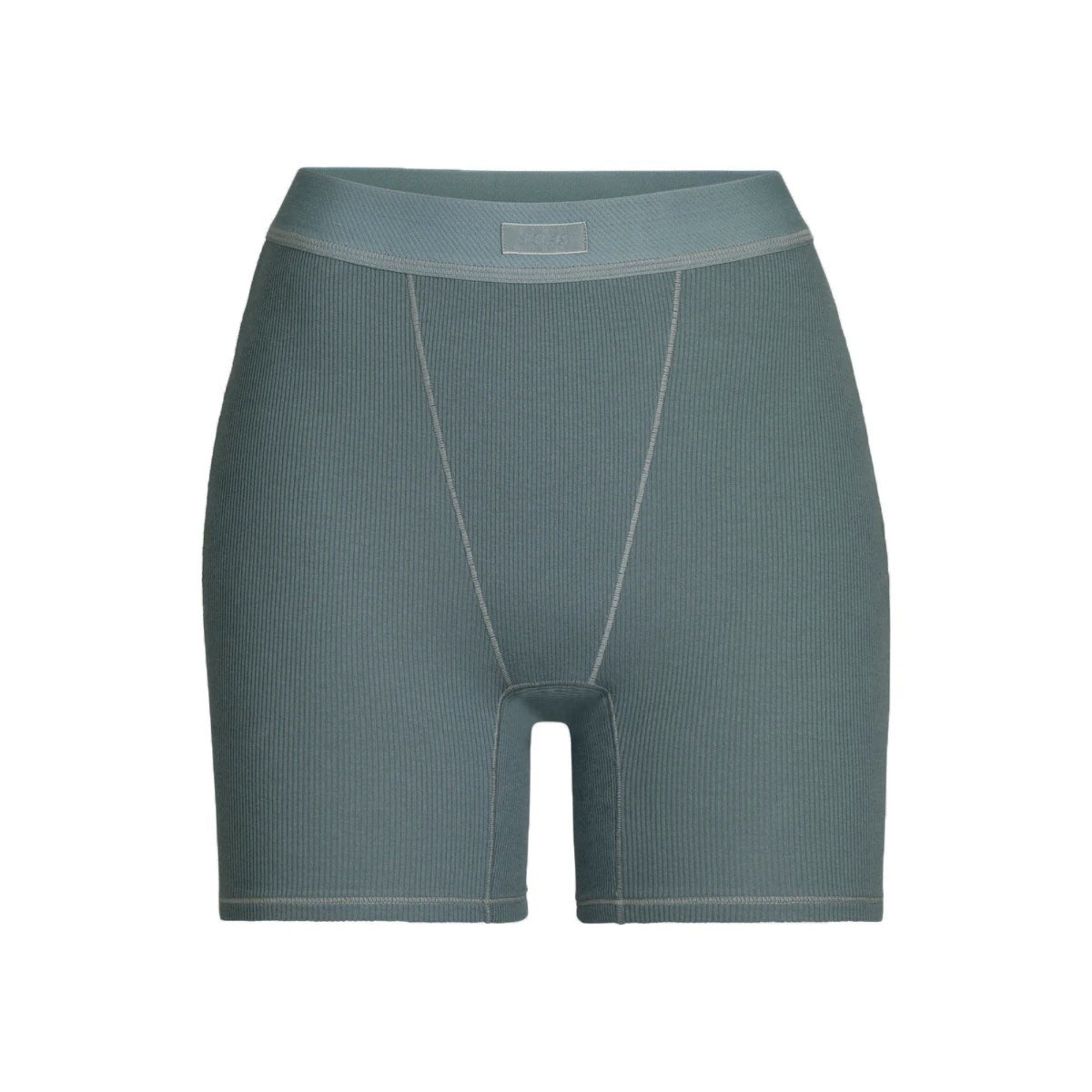 COTTON RIB BOXER | KYANITE