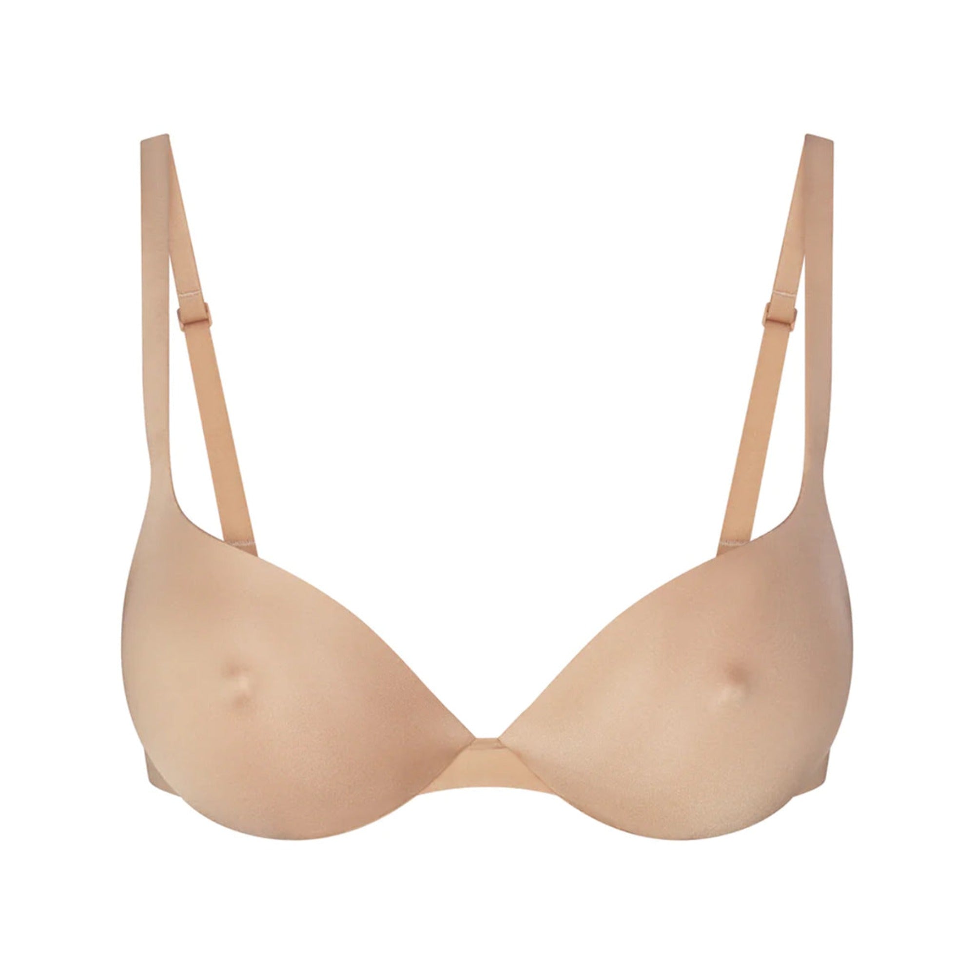 SKIMS ULTIMATE NIPPLE PUSH-UP BRA | CLAY