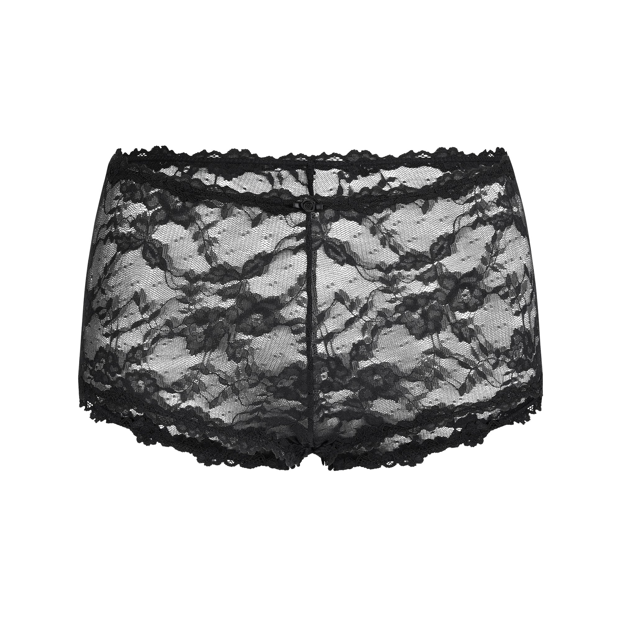 STRETCH LACE BOY SHORT | SOOT