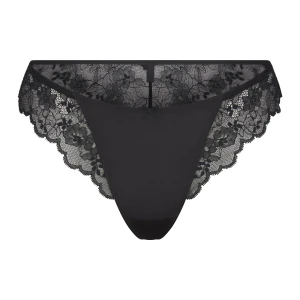 SKIMS LACE BIKINI | ONYX